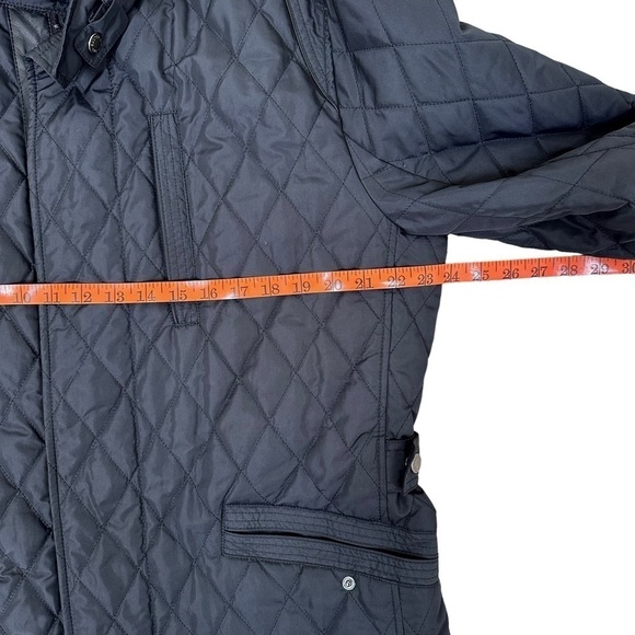 The Scotch House Black Quilted Jacket Size Large - Picture 9 of 11